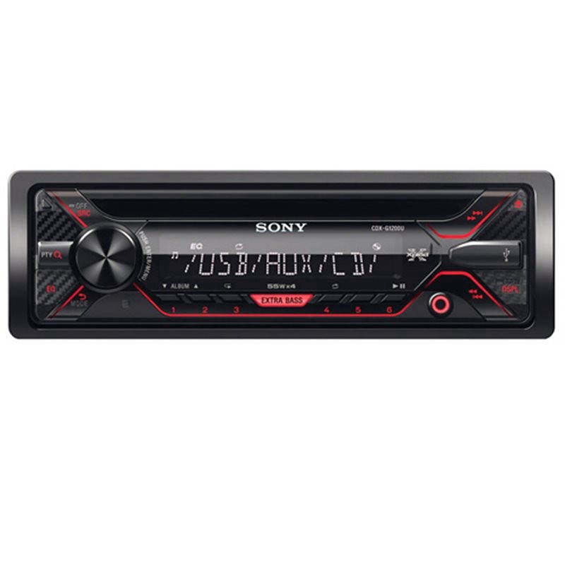 Sony - Autoestéreo CDX-G1200U con CD/USB
