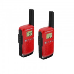 Radio Walkie Talkie Motorola T-110 25KM - Rojo/Negro