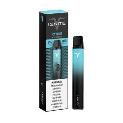 Vape Pod Descartable Ignite V8 Ice Mint 2.6 ml hasta 800 Puffs con 5% de Nicotina