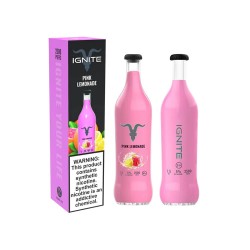 Vape Pod Descartable Ignite V25 Passion Pink Lemonade 7.5 ml hasta 2.500 Puffs con 5% de N