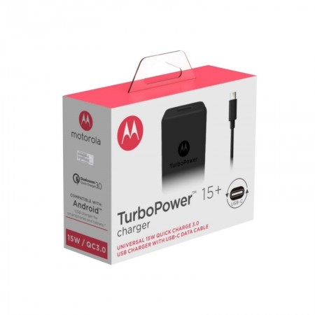 Cargador Motorola Turbo Charge Tipo C