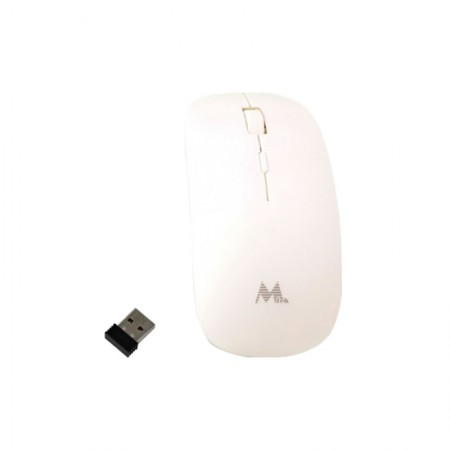 Mouse Inalámbrico Wireless MTEK PMF423B Blanco