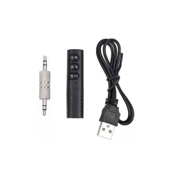 Receptor de Audio Quanta Essentials QTRABT10 Bluetooth con Adaptador 3.5mm