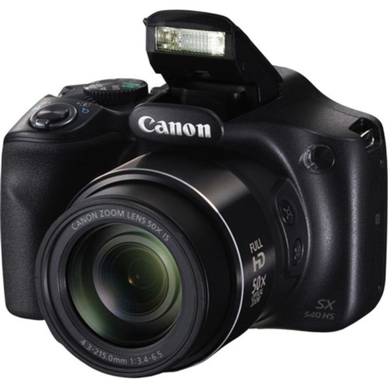 Canon PowerShot SX540 HS 20.3 MP cámara digital con zoom óptico de 50 x +  64 GB Dual batte - Casa Suiza