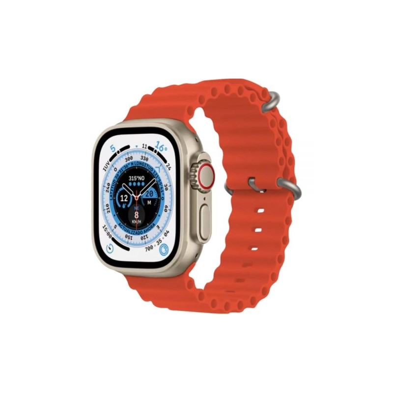 Reloj Smartwatch Blulory Glifo 8 Ultra - Naranja