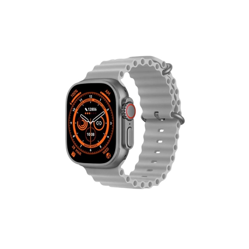 Reloj Smart Blulory Glifo 8 Ultra - Gris