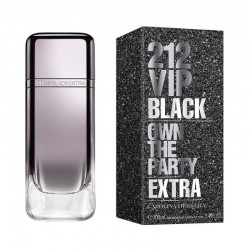 Perfume Carolina Herrera 212 Vip Black Extra EDP 100mL - Masculino