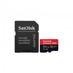 Memoria Micro SD SanDisk Extreme Pro 200-90 MB/S U3 Con Adaptador