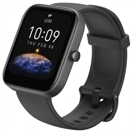 Reloj Smartwatch Amazfit Bip 3 Pro A2171 - Negro