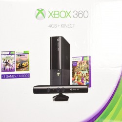 Xbox 360 Slim 4GB con Kinect