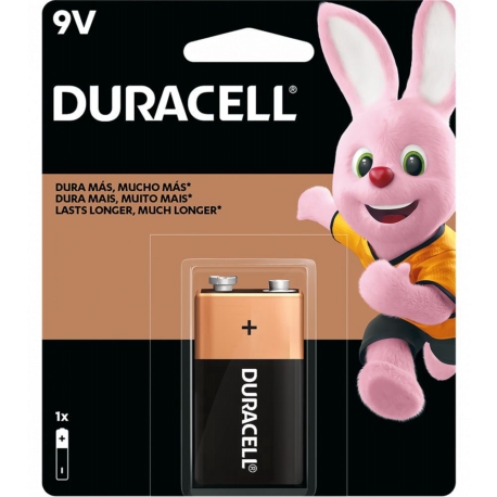 Pila Alcalina Duracell Tipo 9V