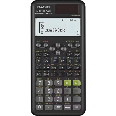 Calculadora Científica Casio FX-991ES Plus 2nd Edition - Negro