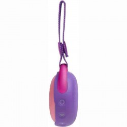 PARLANTE JBL JR POP - Altavoz Bluetooth portátil impermeable para niños, COLOR-LILA