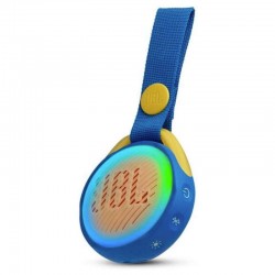 PARLANTE JBL JR POP - Altavoz Bluetooth portátil impermeable para niños, color-AZUL