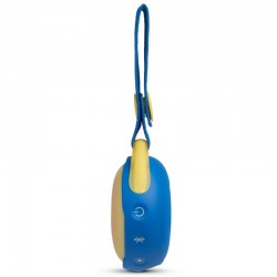 PARLANTE JBL JR POP - Altavoz Bluetooth portátil impermeable para niños, color-AZUL