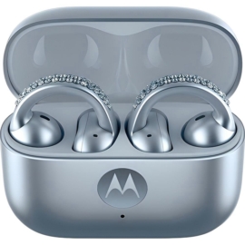 Auricular Motorola Moto Buds Loops Crystals by Swarovski XT2545 - 1 Bluetooth- Ice