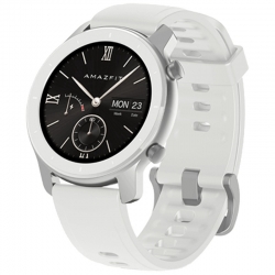 Xiaomi Amazfit GTR A1910 42mm Smartwatch con Bluetooth / GPS – Moonlight White