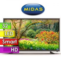 Smart TV LED de 32? Midas MD-TVS32M HD con Wi-Fi / HDMI + Convertidor Digital