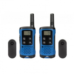 Walkie-Talkie Motorola T-100MC 25Km 22 Canales – Azul / Negro
