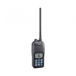 RADIO Icom M24 Handheld Marine Radio VHF con 5-watts Potencia, Negro