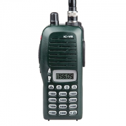 RADIO VHF HANDY ICOM IC-V8 5WS CON CARGADOR DE MESA.