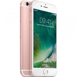 Celular Apple iPhone 6S A1688 128GB / 4G / Tela 4.7'' / Câmeras 12mp e 5mp - ROSE (CPO)