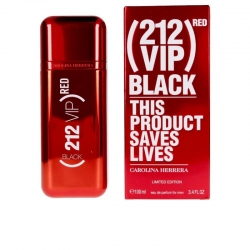 Perfume Carolina Herrera 212 VIP Black Red EDP 100mL - Masculino