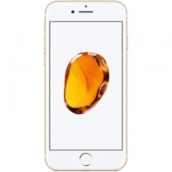 Celular Apple iPhone 7 A1660 128GB / 4G LTE / Tela 4.7" / Câmeras 12mp e 7mp -CPO- Gold-Do