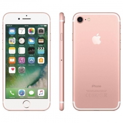 Celular Apple iPhone 7 A1660 128GB / 4G LTE / Tela 4.7" / Câmeras 12mp e 7mp - Rosa